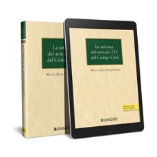 la reforma del articulo 753 del codigo civil (papel + e-book)-9788411624831