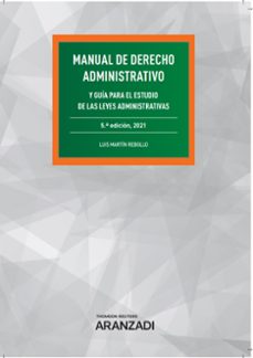 manual de derecho administrativo (en 2020 manual de las leyes administrativas) 5ª edicion-9788413901831