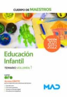 Cuerpo de Maestros. Educación Infantil. Temario volumen 1 con ISBN ...