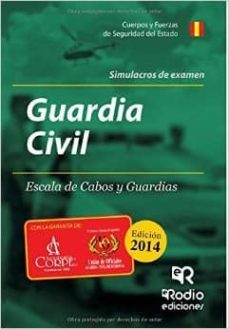 guardia civil. escala de cabos y guardias. simulacros de examen.-avelino cordero pajares-9788416232031
