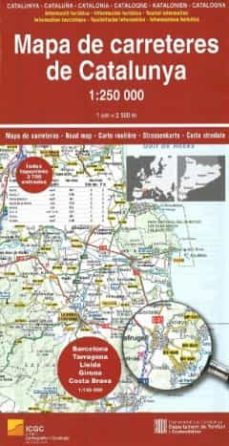 mapa de carreteres de catalunya 1:250000-9788418601231