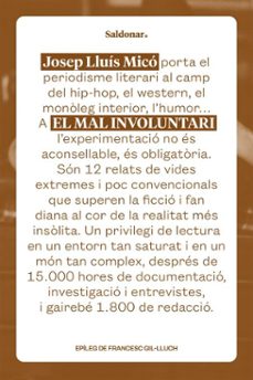 el mal involuntari (ebook)-josep lluis mico-9788419571731