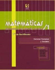 matematicas aplicadas a las ciencias sociales, 1 bachillerato-9788426811431