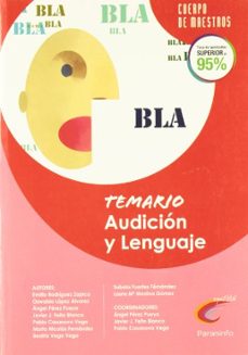 temario de audicion y lenguaje para opositores al cuerpo de maest ros-9788428381031
