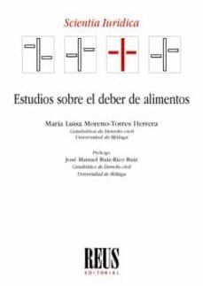 estudios sobre el deber de alimentos-9788429025231