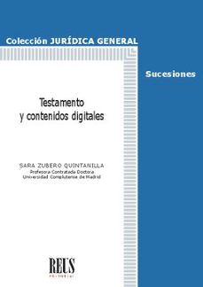 testamento y contenidos digitales-sara zubero quintanilla-9788429027631