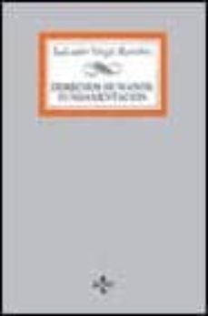derechos humanos: fundamentacion-salvador verges ramirez-9788430930531
