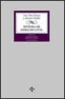 derecho de familia. derecho de sucesiones: sistema de derecho civ il (8ª ed.)-luis diez picazo-9788430936731