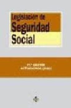 legislacion de seguridad social (21ª ed.)-9788430947331