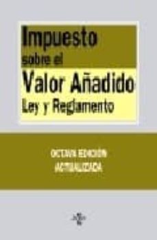 impuesto sobre el valor añadido (8ª ed.)-9788430949731