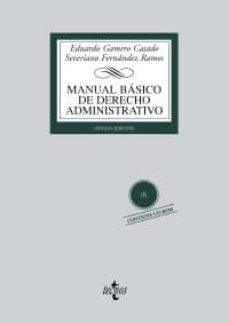 manual basico de derecho administrativo (8ª ed) (contiene cd)-9788430953431