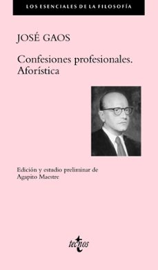 confesiones profesionales: aforistica-9788430967131
