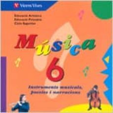 musica 6. cd per a l aula  primaria cat-9788431664831
