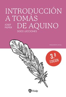 introducción a tomás de aquino-josef pieper-9788432174131