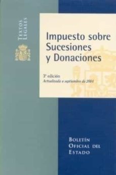 impuesto sobre sucesiones y donaciones (3ª)-9788434015531