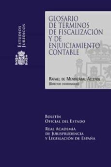 glosario de terminos de fiscalizacion y de enjuiciamiento contabl e-rafael de mendizabal allende-9788434025431