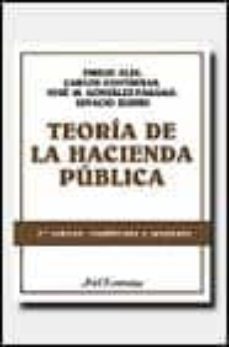 teoria de la hacienda publica (3ª ed.)-emilio albi ibañez-carlos contreras gomez-jose m gonzalez paramo y martinez-9788434420731