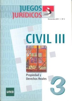 juegos juridicos 3 civil iii: propiedad y derechos reales-maria teresa bendito cañizarez-maria del carmen bendito cañizares-9788436263831