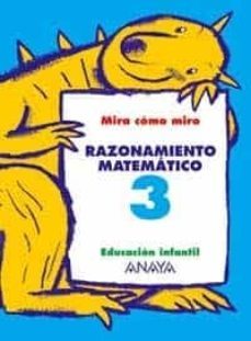 razonamiento matematico 3 (educacion infantil, 3-5)-9788466745031
