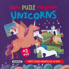 llibre puzle magnetic unicorns-9788467799231