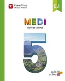 medi 5. catalunya. llibre 1 ciències socials. àrea. (aula activa) 5º educacion primaria cataluña catalan-9788468233031