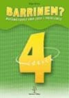 barrinem?, matematiques amb jocs i problemes, mesura, 4 educacio primaria-9788488887931