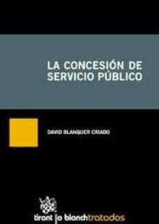 la concesion de servicio publico-david blanquer criado-9788490047231