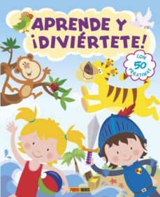 aprende y diviertete (cuaderno de actividades con stickers)-9788490249031