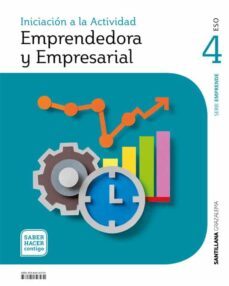 iniciacion a la actividad emprendedora ii 4º eso saber hacer contigo andalucia ed 2021-9788491327431