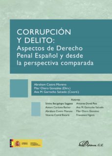 corrupcion y delito.aspectos de derecho penal español y desde la perspectiva comparada (ebook)-9788491484431