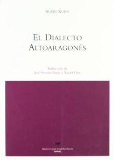 el dialecto altoaragones-alwin kuhn-9788492521531