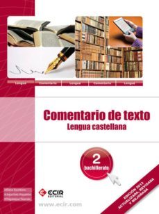 comentario texto 2º bachillerato + cuaderno selectividad  ed 2013-9788498266931