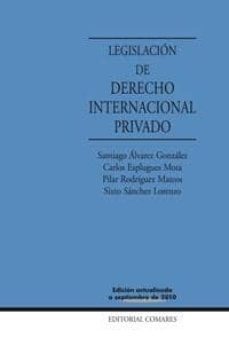 legislacion de derecho internacional privado (13ª ed)-9788498367331