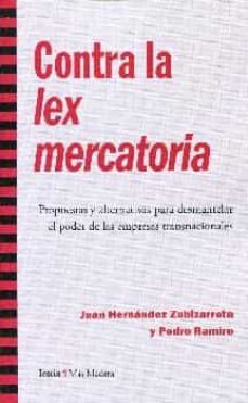 contra la lex mercatoria-pedro ramiro-9788498886931