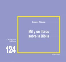 mil y un libros sobre la biblia (ebook)-xabier pikaza-9788499455631