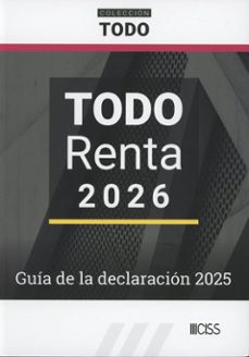 todo renta 2026-francisco manuel mellado benavente-9788499549231