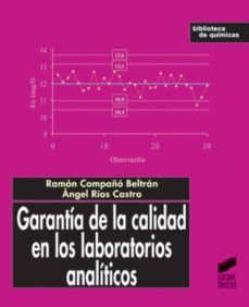 garantia de la calidad en los laboratorios analiticos (ebook)-ramon compaño beltran-angel rios castro-9788499582931