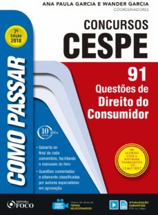 como passar em concursos cespe: direito do consumidor (ebook)-wander garcia-ana paula garcia-9788582422731