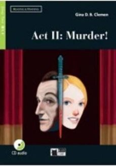 act ii: murder!. book + cd-9788853016331