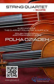 string quartet: polka dziadek (score) (ebook)-9791222076331