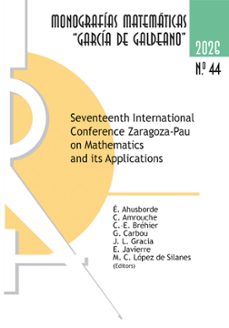 seventeenth international conference zaragoza-pau on mathematics and its applications-e. variosrde-9791370140731