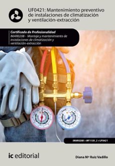 mantenimiento preventivo de instalaciones de climatizacion y ventilacion-extraccion. imar0208 (ebook)-diana maria ruiz vadillo-9791370270131