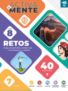 iki activa tu mente: retos 7. 8 retos con 40 ejercicios-9791387746131