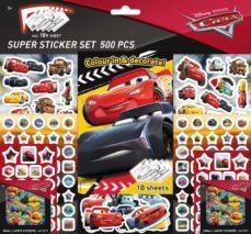 super set de 500 pegatinas de cars (2 ed.)-5949043750341
