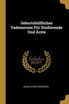 geburtshulfliches vademecum fur studierende und arzte-9780274045341