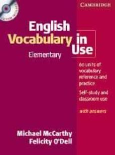 english vocabulary in use: elementary book and cd-rom (2nd ed.)-9780521614641