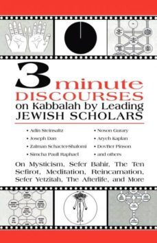3 minute discourses on kabbalah by leading jewish scholars-9780765761941