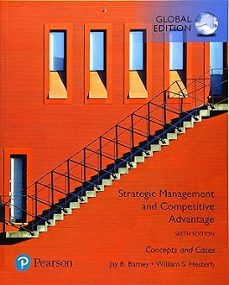 strategic management and competitive advantage: concepts and cases, global edition-jay b. barney-9781292258041