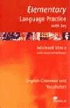 elementary language practice with key: english grammar and vocabu lary-9781405007641