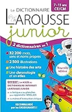 le dictionnaire larousse junior, 7-11 ans, ce-cm-9782036029941